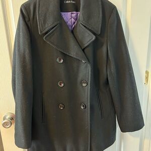 Calvin Klein Women's Charcoal Peacoat